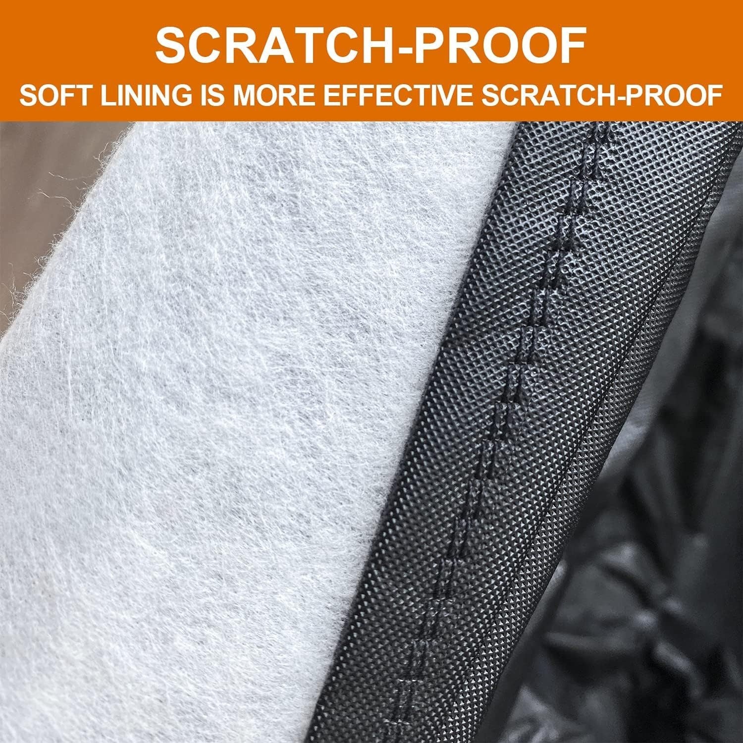 7-Layer Full Car Cover with UV Protection & Sun Shield - Breathable PEVA Material, All-Weather Shield for Cars, Trucks, SUVs - Black, Vehicle Protection, Sleek Vehicle Look, Durable Protection