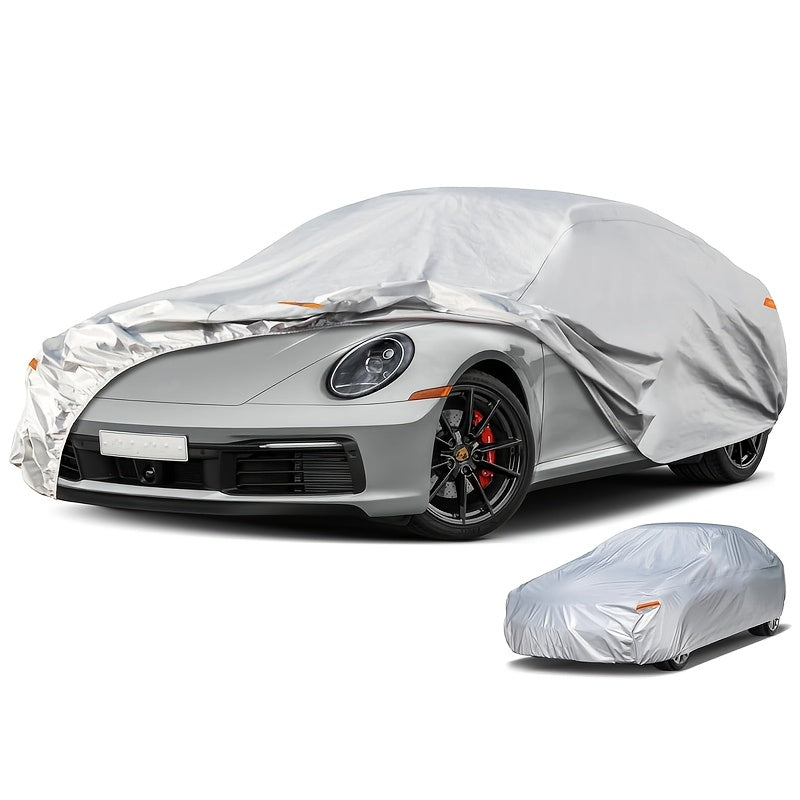 6-layer Car Cover Has Excellent Breathability And Can Fully Cover The Vehicle, Effectively Blocking Solar Radiation And Ultraviolet Damage, Providing All-weather Protection