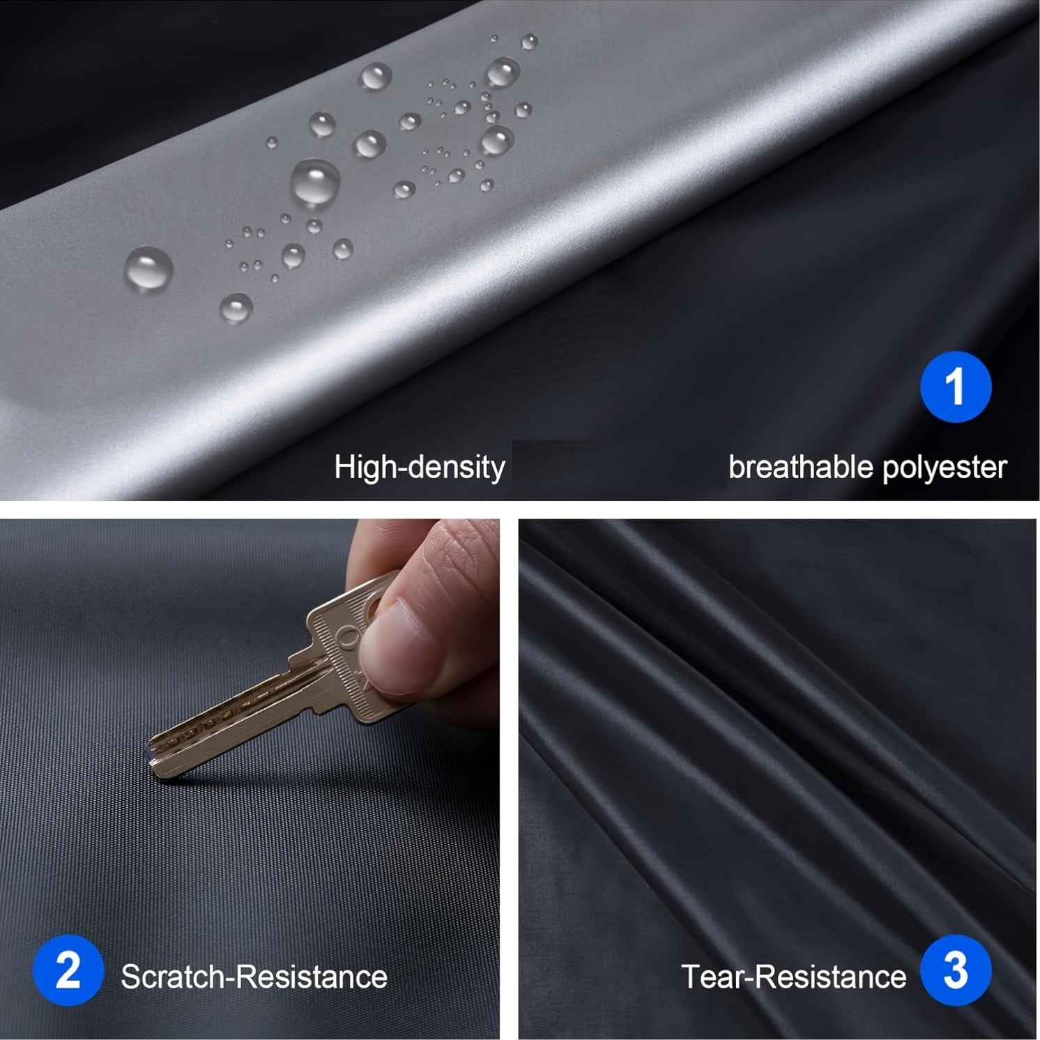 A Car Cover That Provides Excellent Breathability, Offering Comprehensive Sun Protection And UV Protection for Vehicles.