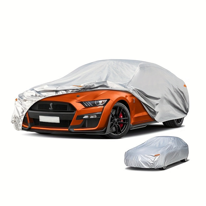 6-layer Car Cover Has Excellent Breathability And Can Fully Cover The Vehicle, Effectively Blocking Solar Radiation And Ultraviolet Damage, Providing All-weather Protection