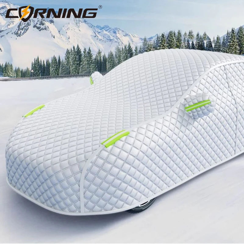 Car Exterior Protection Covers Full-Wrapped Car Cover Outdor Snowproof Anti-hail Cover Dustproof Shield Universal for Suv Sedan