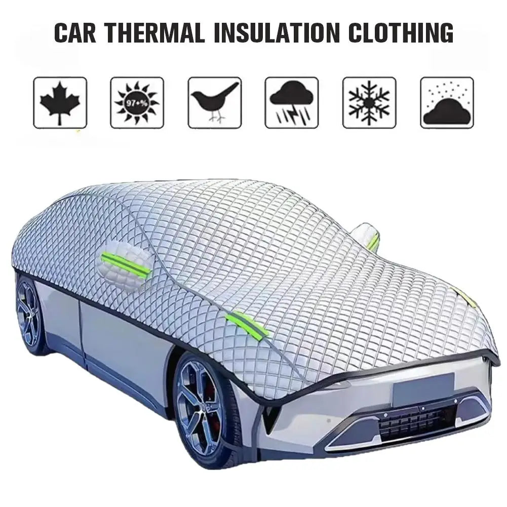 Demi-bâche voiture 4 saisons – Anti-gel & protection UV