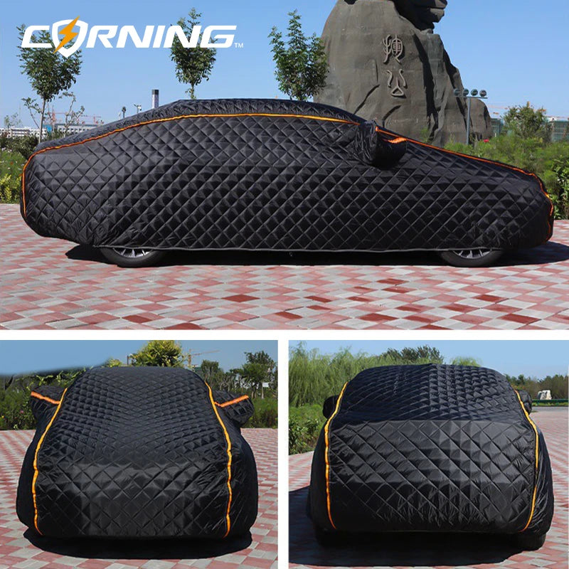 Car Cover Anti-hail Thickened Protector Covers Winter Exterior Awning Windshield Sunshield Waterproof Outdoor Cotton Sunshade