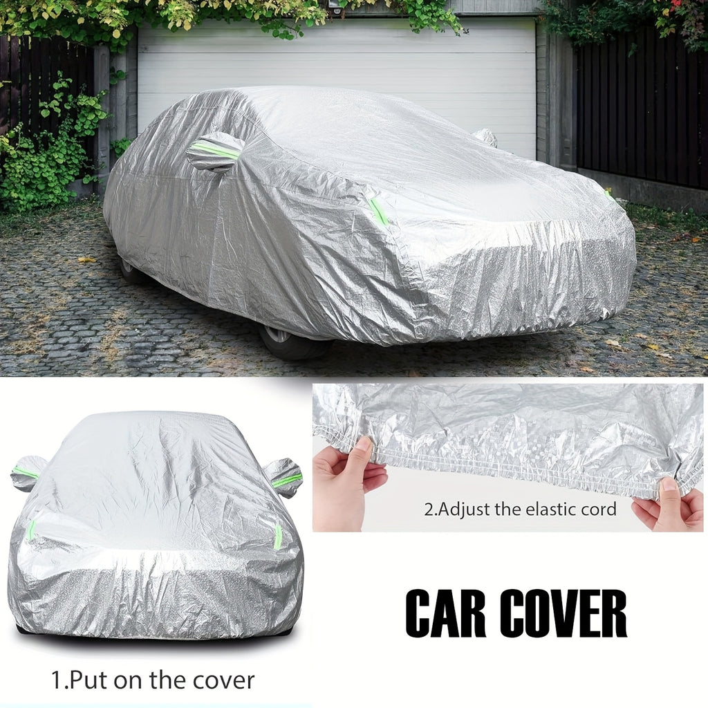 Bâche aluminium Heavy-Duty – Protection voiture toutes saisons