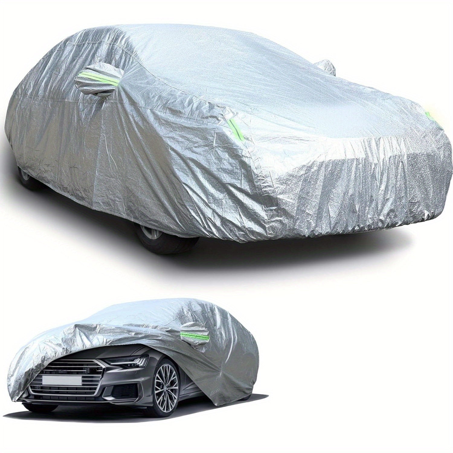 Bâche aluminium Heavy-Duty – Protection voiture toutes saisons