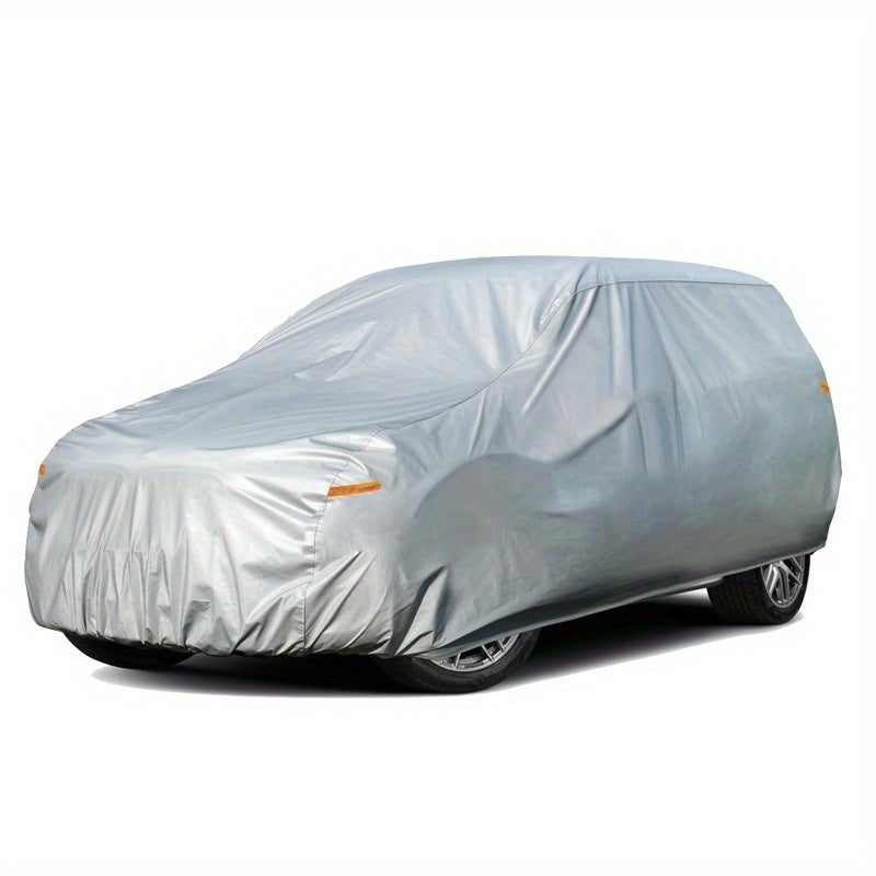 6-layer Car Cover Has Excellent Breathability And Can Fully Cover The Vehicle, Effectively Blocking Solar Radiation And Ultraviolet Damage, Providing All-weather Protection