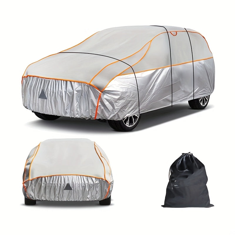 Hail Protection Car Cover Breathable Car Hail Protection Garage Cover for Hail -Hail Protection Full Garage (Grey)