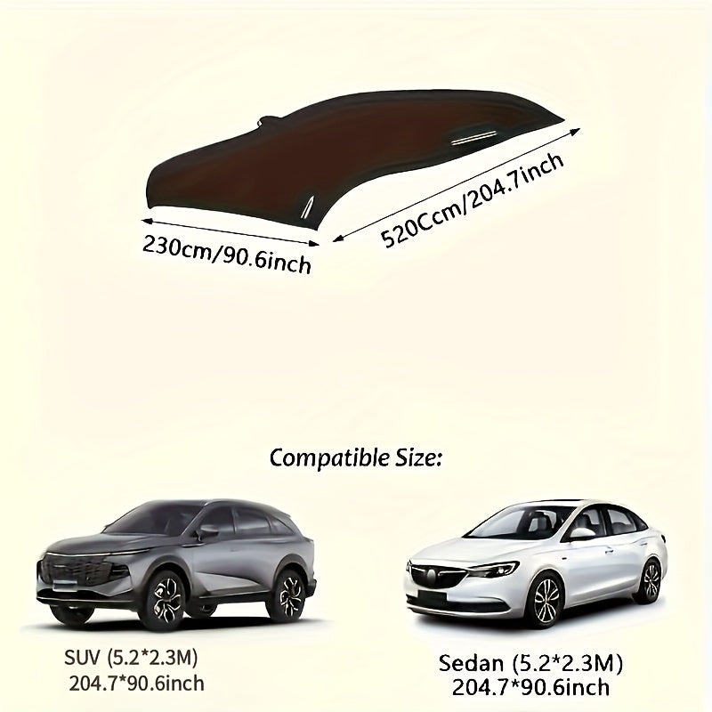 Bâche pare-brise hiver SUV anti-givre neige et UV