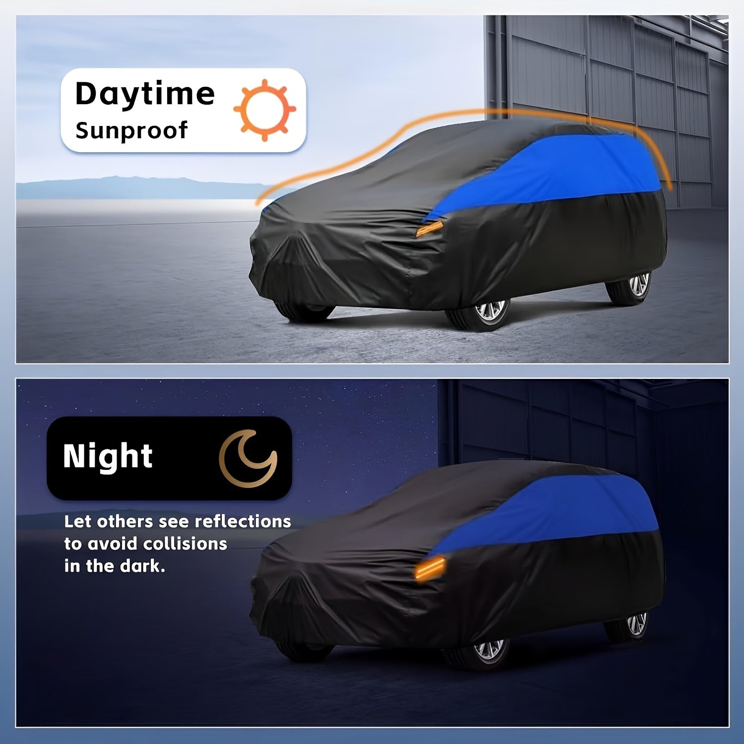 A Car Cover That Provides Excellent Breathability, Offering Comprehensive Sun Protection And UV Protection for Vehicles.