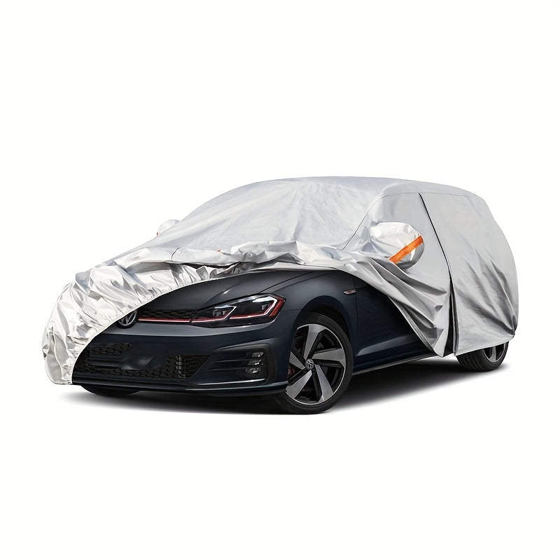 6-layer Car Cover Has Excellent Breathability And Can Fully Cover The Vehicle, Effectively Blocking Solar Radiation And Ultraviolet Damage, Providing All-weather Protection
